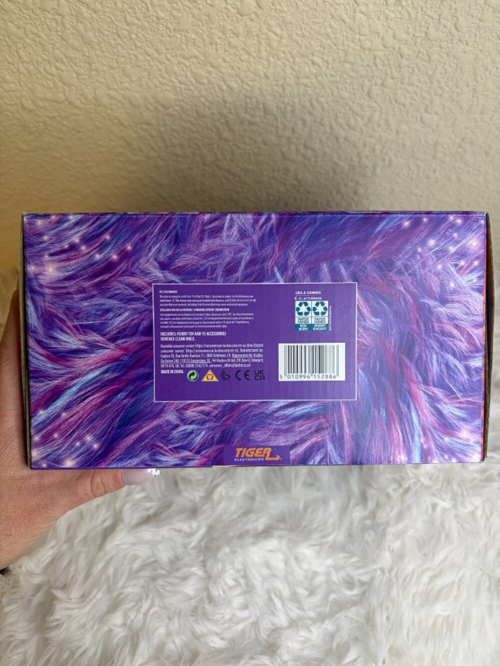 Hasbro Purple Furby Interactive Plush Toy NIB w 15 Accessories - Picture 7 of 7